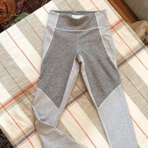Outdoor Voices Grey two tone legging xs